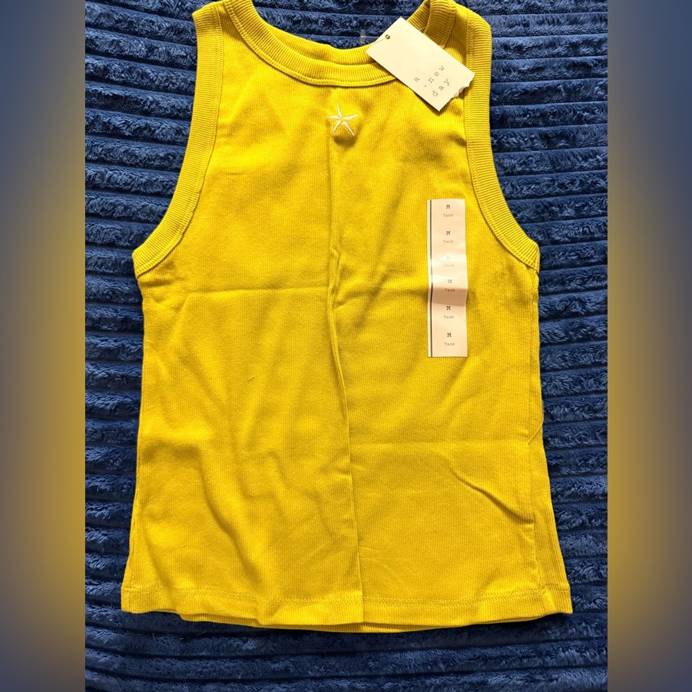 A New Day Green Kids Tank Top